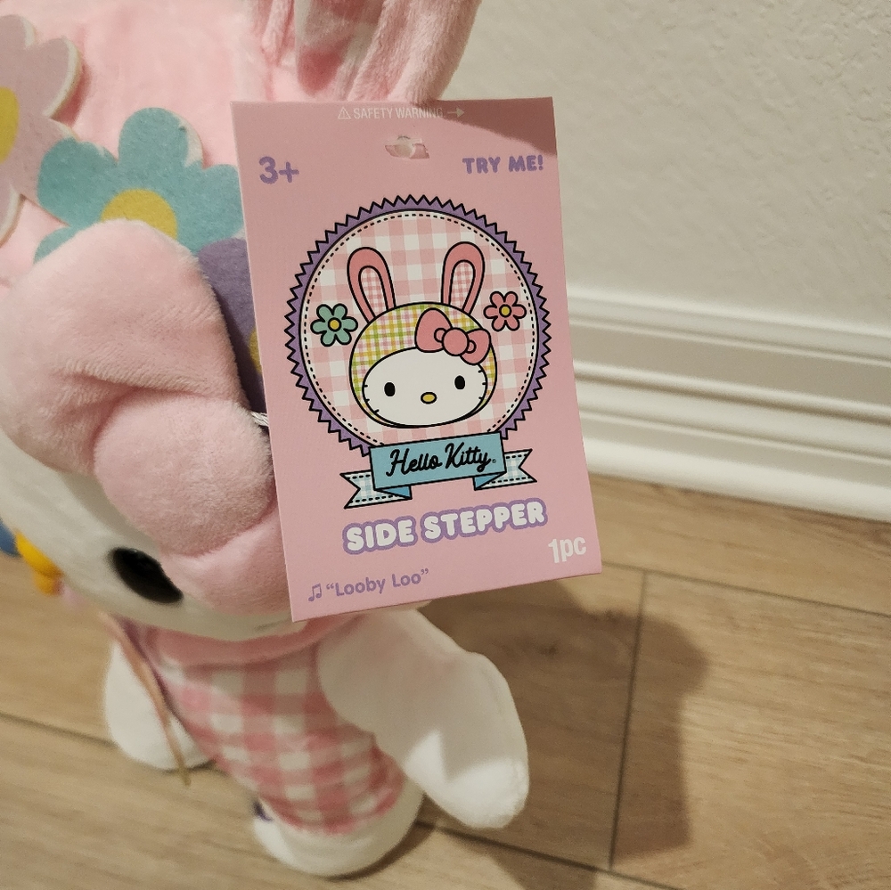NWY Hello Kitty Easter Side Stepper - Plays "Looby Loo." - Picture 2 of 4